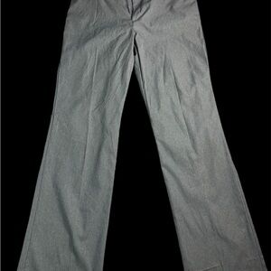 🩶 Lee Flex Motion Gray Dress Pants Wide Leg Career Trouser 12 Long 🩶